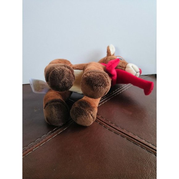 Rudolph The Red Nosed Reindeer Plush 6" Stuffed Animal Red Scarf animal adventur - Picture 5 of 6